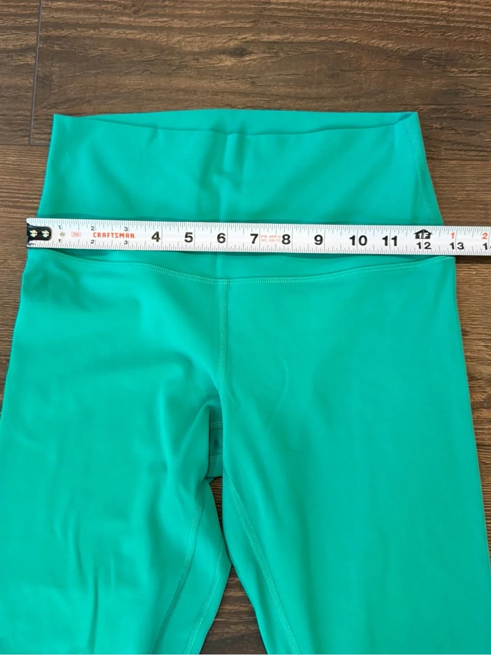 Lululemon High-Waist Teal Cascadia Green 25” Align Leggings size 6